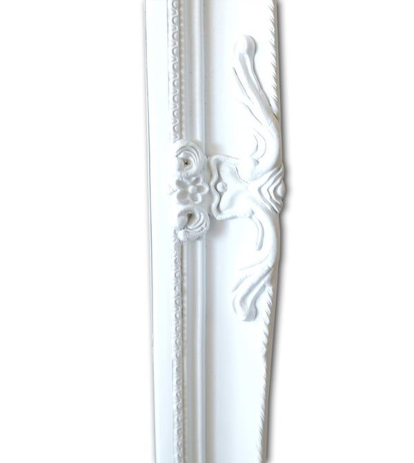 Steve Art Gallery Beveled Mirror In Solid Wood 24x46 Ins