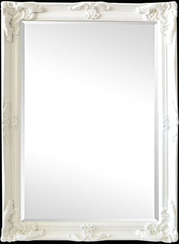 steve art gallery Beveled mirror in solid wood 24x46 ins