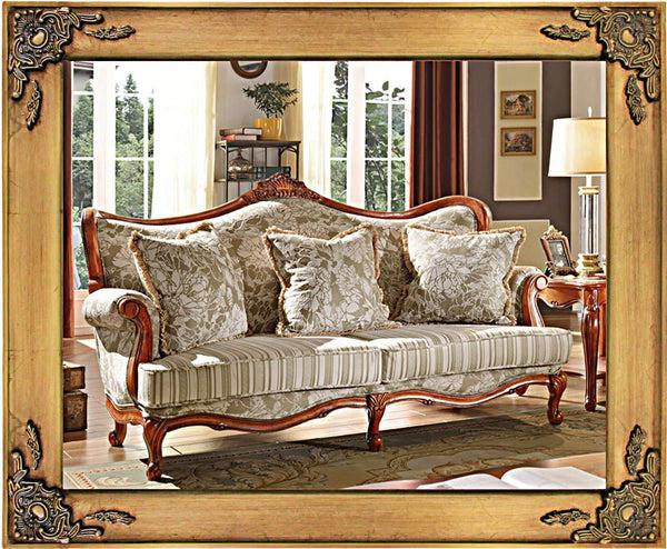 Steve Art Gallery Beveled Mirror In Solid Wood 24x46 Ins