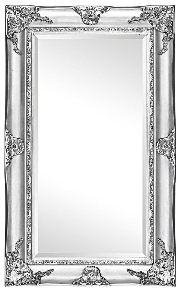steve art gallery Beveled mirror in solid wood 24x46 ins