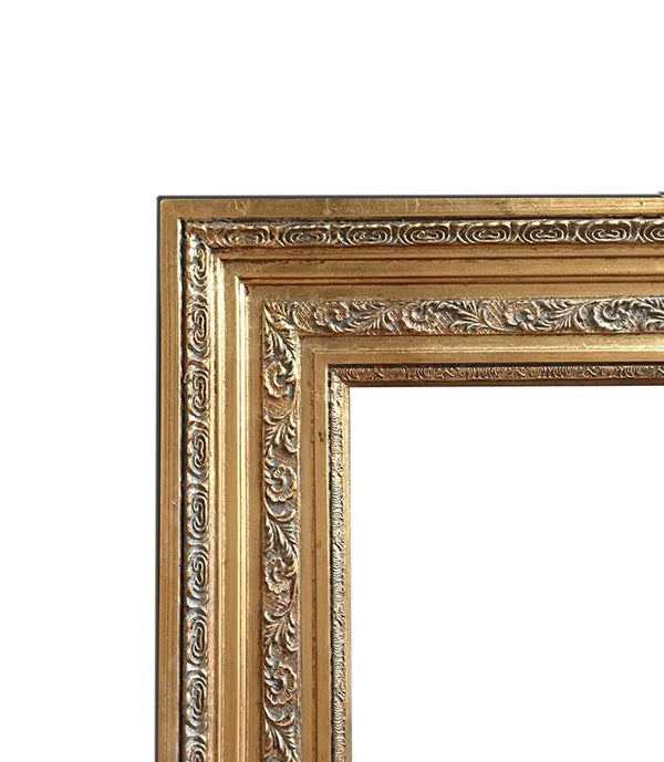 Steve Art Gallery Beveled Mirror In Solid Wood 60x70 Cm