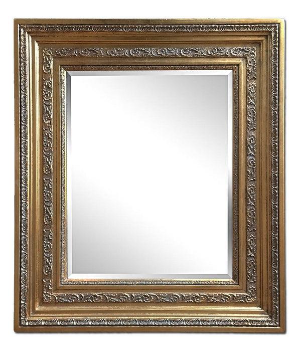 steve art gallery Beveled mirror in solid wood 60x70 cm
