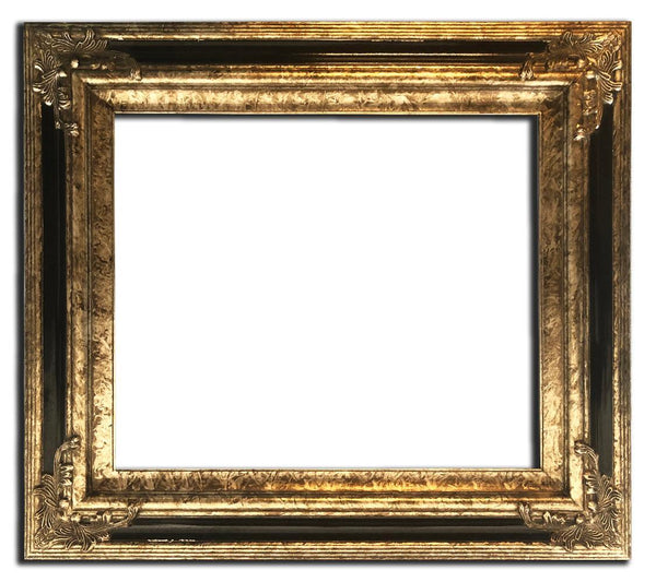 Steve Art Gallery Beveled Mirror In Solid Wood 62x72 Cm