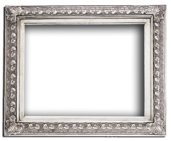 Steve Art Gallery Beveled Mirror In Solid Wood 62x72 Cm