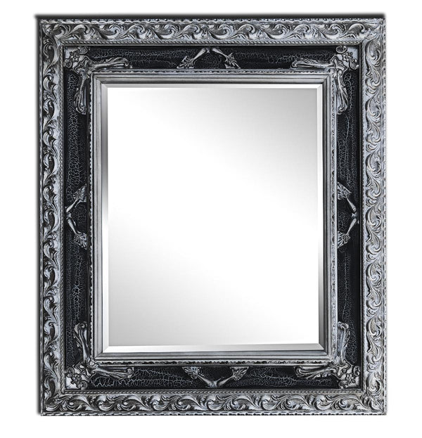 steve art gallery Beveled mirror in solid wood 62x72 cm