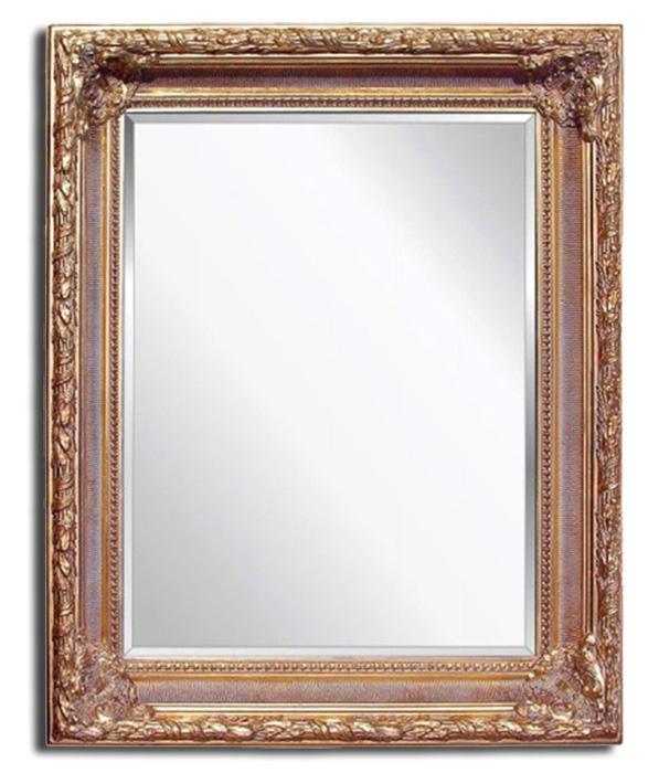 steve art gallery Beveled mirror in solid wood 62x72 cm