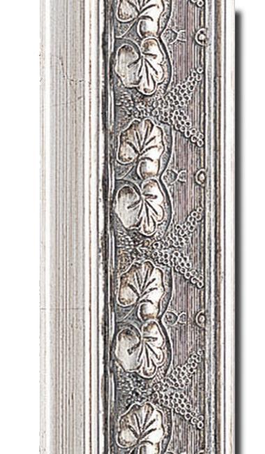 Steve Art Gallery Beveled Mirror In Solid Wood 67x77 Cm