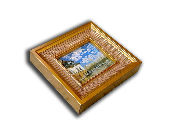 Steve Art Gallery Boat During A Flood After Alfred Sisley