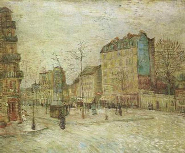 steve art gallery Boulevard de Clichy Vincent Van Gogh 45.5x55cm