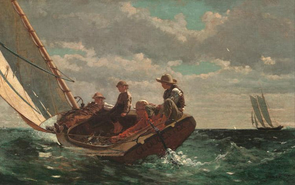 steve art gallery Breezing up Winslow Homer 60x40cm