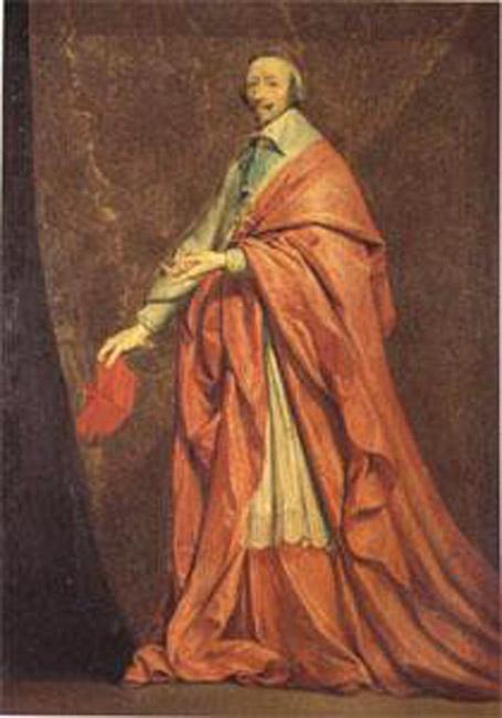 steve art gallery Cardinal Richelieu Philippe de Champaigne 60x40cm