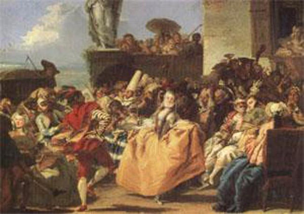 steve art gallery Carnival Scene or the Minuet Giovanni Battista Tiepolo 60x40cm