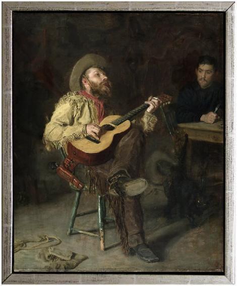 steve art gallery Cattle farmer Thomas Eakins 61x51cm