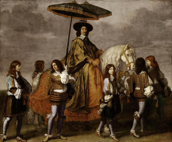 steve art gallery Chancellor Seguier at the Entry of Louis LE BRUN Charles 60x50cm