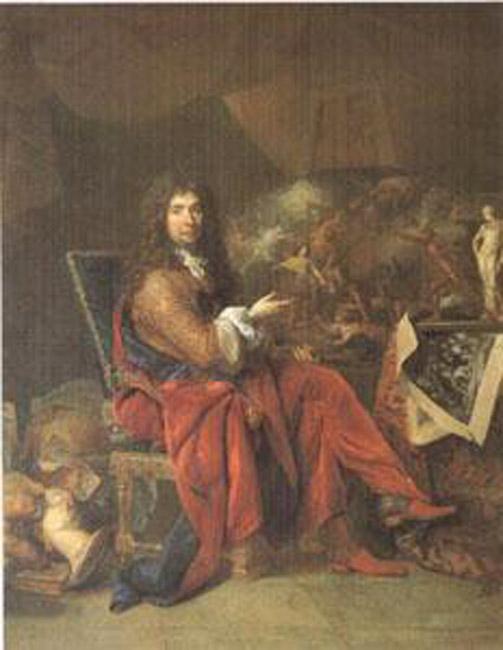 steve art gallery Charles Le Brun Painter to the King Largillierre 50x40cm