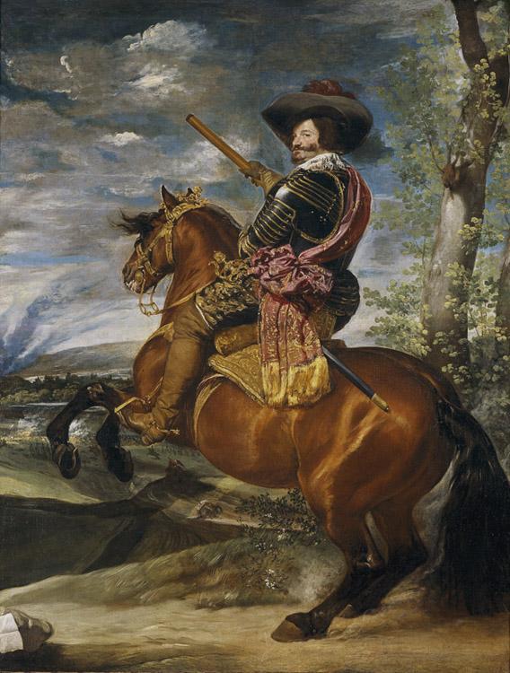 steve art gallery Count-Duke of Olivares on Horseback Diego Velazquez 50x40cm