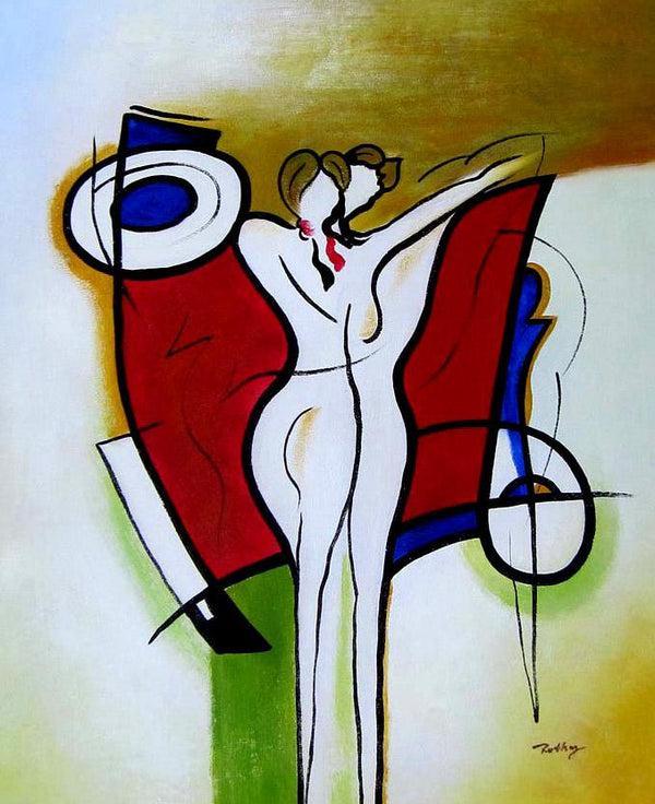 steve art gallery Dance oil painting on canvas 50x60 cm