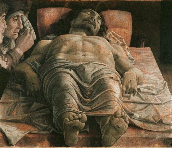 steve art gallery Dead Christ Andrea Mantegna 66x81cm