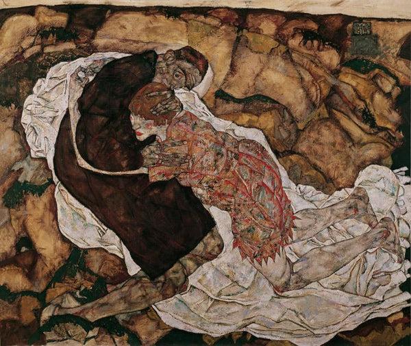steve art gallery Death and Maiden Egon Schiele 60x50cm