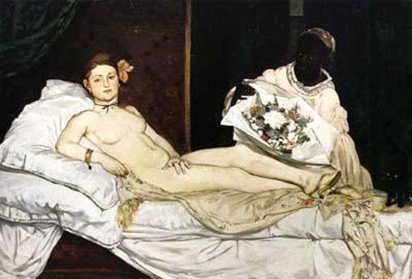 steve art gallery Edouard Manet Olympia Edouard_Manet 60x40cm