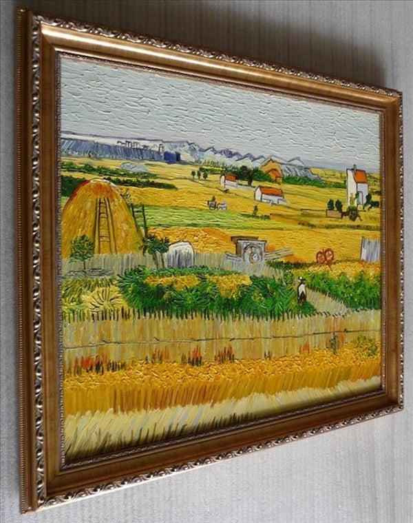 steve art gallery Efter Vincent van gogh oljemålning med ram i guld