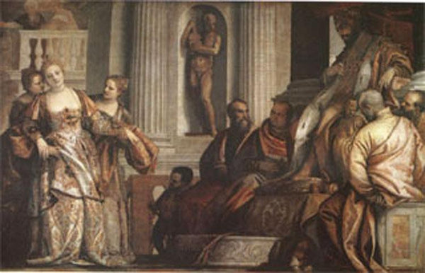 steve art gallery Esther before Ahasuerus VERONESE Paolo Caliari