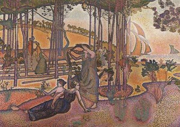 steve art gallery Evening Breeze Henri Edmond Cross 50x40cm