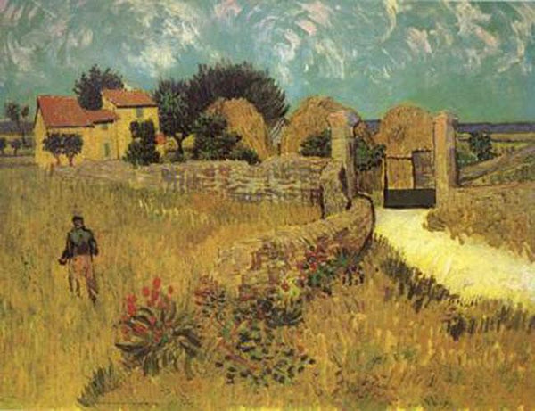steve art gallery Farmhous in Provence Vincent Van Gogh 46.1x60.9cm
