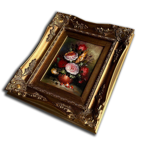 Steve Art Gallery Flowers Hand-painted 20x25 Cm Eller 8x10 Ins