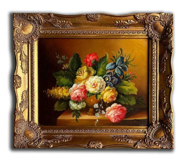 steve art gallery Flowers hand-painted 28x33 cm eller 11x13 ins