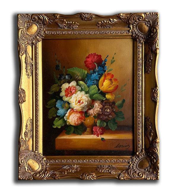steve art gallery Flowers hand-painted 28x33 cm eller 11x13 ins