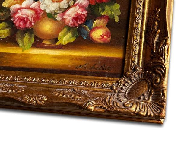 Steve Art Gallery Flowers Hand-painted 28x33 Cm Eller 11x13 Ins