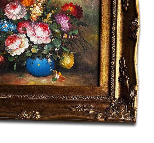 Steve Art Gallery Flowers Hand-painted 33x38 Cm Eller 13x15 Ins