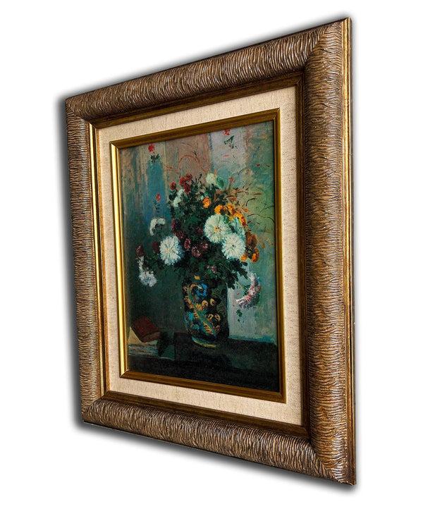 Steve Art Gallery Flowers In Vase By Van Gogh 35x40 Cm Eller 14x16 Ins