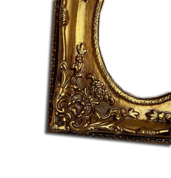 Steve Art Gallery Flowers Painting With Fantastic Frame Inner Size 20x25 Cm