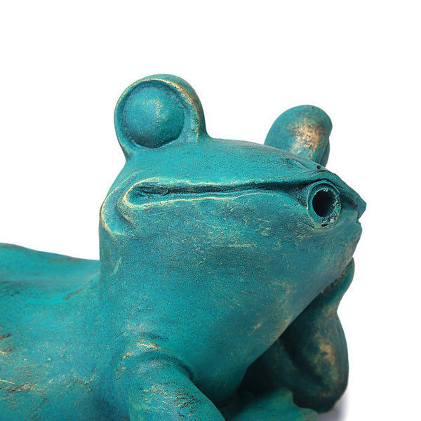 Steve Art Gallery Frog Fountain For Your Garden 26x14x14 Cm