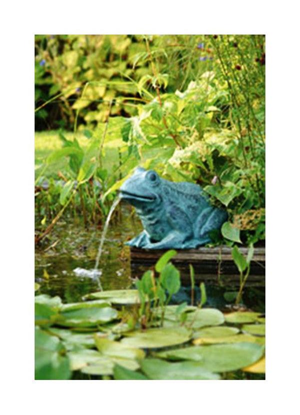 steve art gallery Frog fountain for your garden 31x24x21 cm