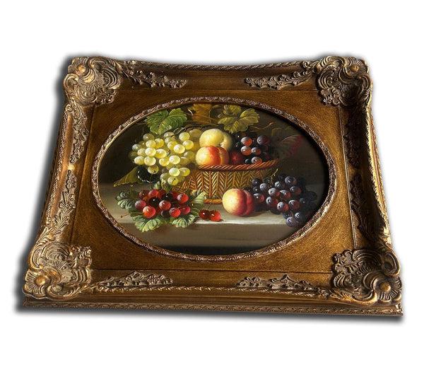 steve art gallery Fruits hand-painted oil painting with frame 43x53 cm or 17x21 ins