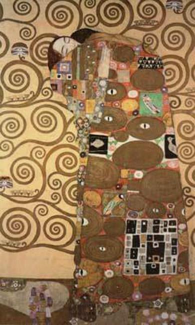 steve art gallery Fulfilment pattern for the Stoclet Frieze around Gustav Klimt 60x40cm
