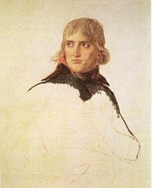 steve art gallery General Bonaparte Jacques-Louis David 81x65cm
