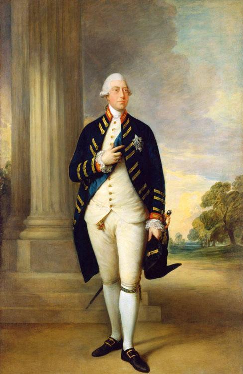 steve art gallery George III Thomas Gainsborough 60x40cm