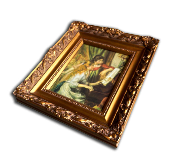 Steve Art Gallery Girls At The Piano Efter Pierre Renoir 33x38 Cm Eller 13x15 Ins