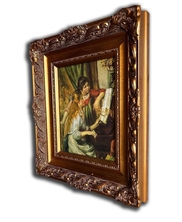 Steve Art Gallery Girls At The Piano Efter Pierre Renoir 33x38 Cm Eller 13x15 Ins