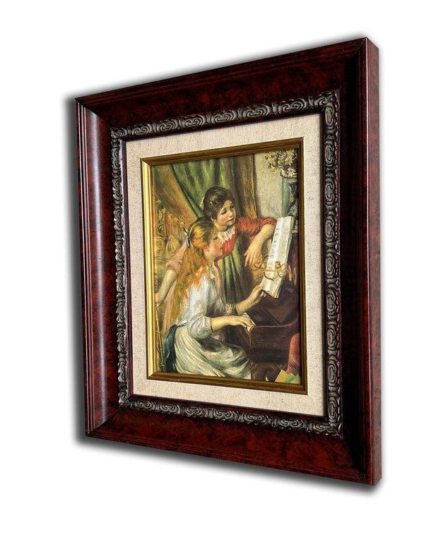 Steve Art Gallery Girls At The Piano Efter Pierre Renoir 35x40 Cm Eller 14x16 Ins