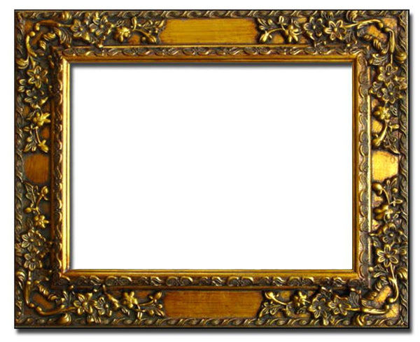 steve art gallery Golden frame with mirror inner size 50x60 cm