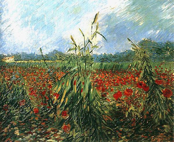 steve art gallery Green Ears of Wheat Vincent Van Gogh 65x54cm