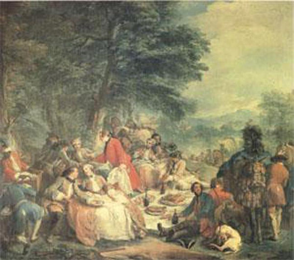 steve art gallery Halt in the Hunt LOO Carle van 50x50cm