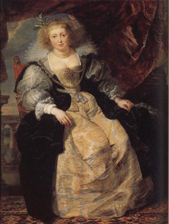 steve art gallery Helena Fourment Seated on a Terrace Peter Paul Rubens