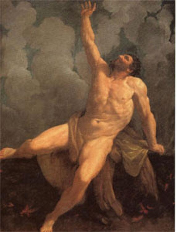 steve art gallery Hercules on the Pyre Guido Reni 50x40cm