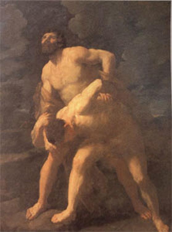 steve art gallery Hercules Wrestling with Achelous Guido Reni 50x40cm